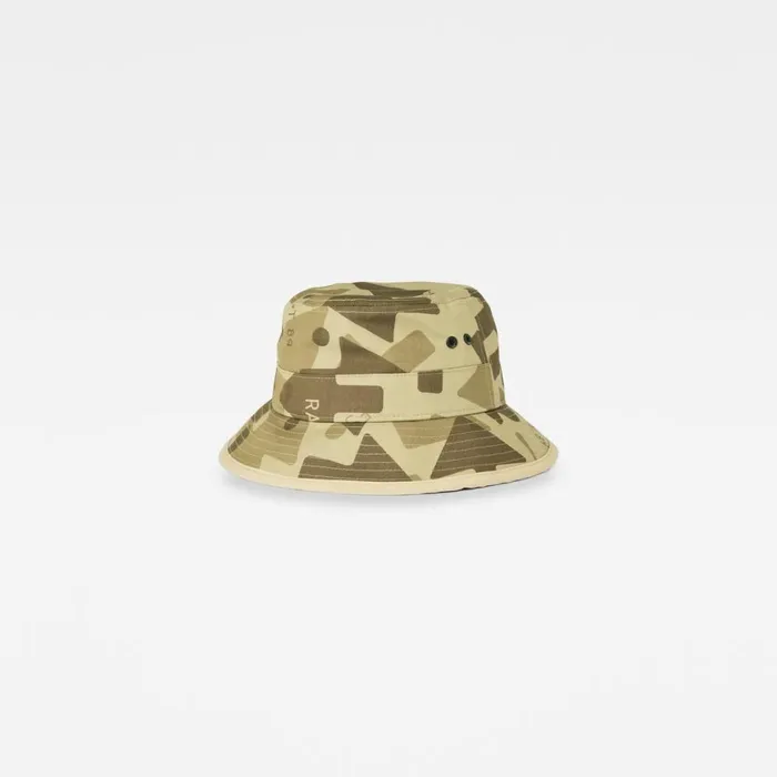 Accessories Men GStar RAW Allover Arrow Camo Bucket Hat Light Moss Raw Arrow Camo