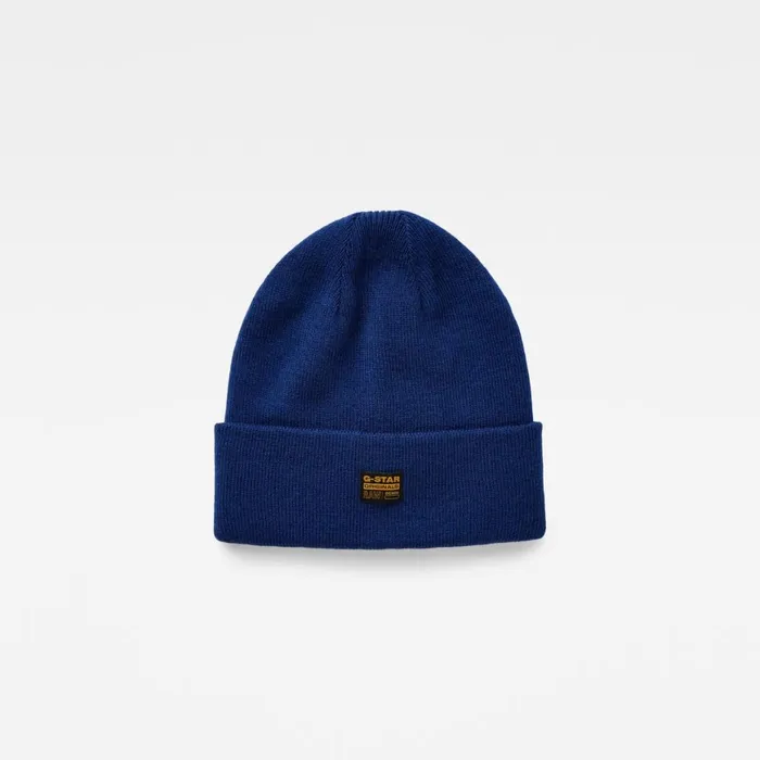 Accessories Men GStar RAW Effo Long Beanie Ballpen Blue
