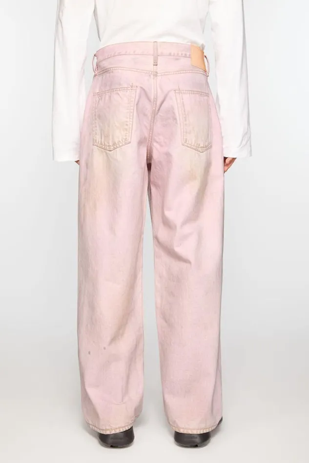 Acne Studios Baggt Fit Jeans 8211 1981M Pale Pink Man Jeans