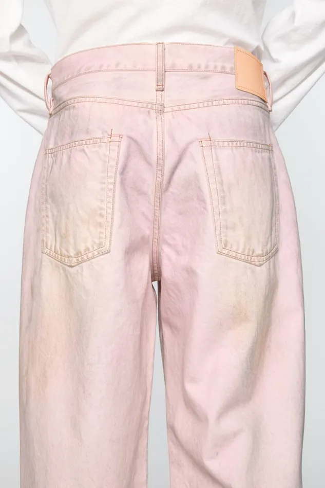 Acne Studios Baggt Fit Jeans 8211 1981M Pale Pink Man Jeans