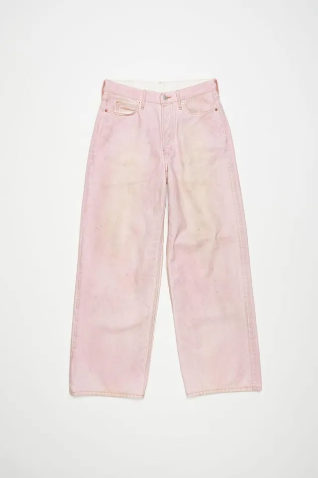 Acne Studios Baggt Fit Jeans 8211 1981M Pale Pink Man Jeans