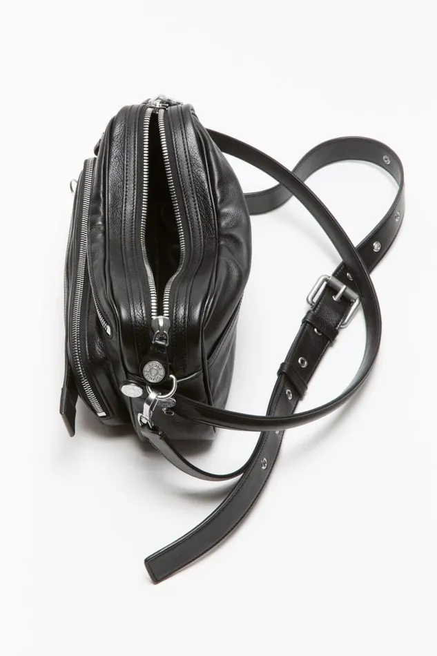 Acne Studios Camero Small Shoulder Bag Black Woman Bags