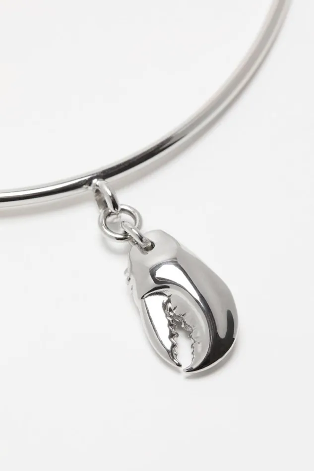 Acne Studios Charm Necklace Silver Woman Jewellery