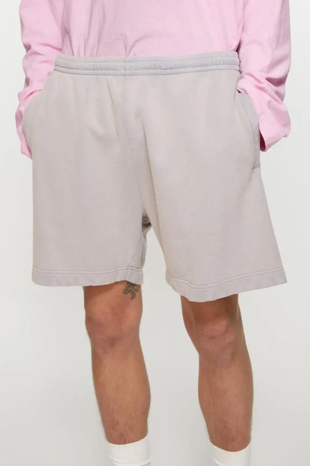 Acne Studios Cotton Shorts Dusty Purple Man Shorts