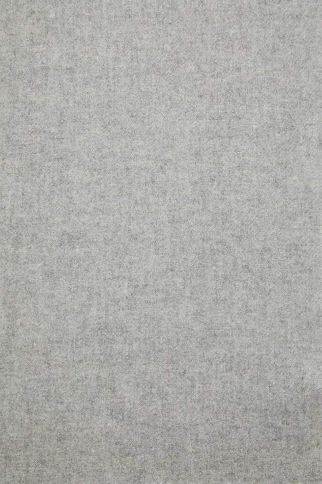 Acne Studios Fringe Wool Scarf 8211 Narrow Light Grey Melange Woman Scarves