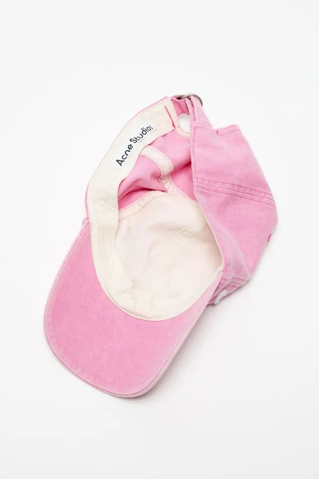 Acne Studios Logo Cap Bubble Pink Man Hats