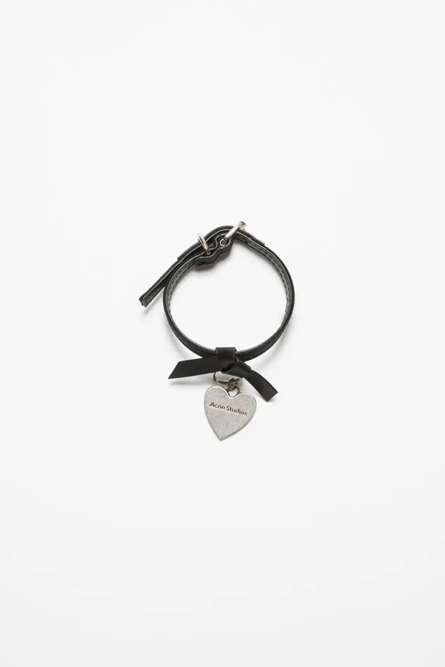 Acne Studios Musubi Charm Bracelet Black Woman Jewellery