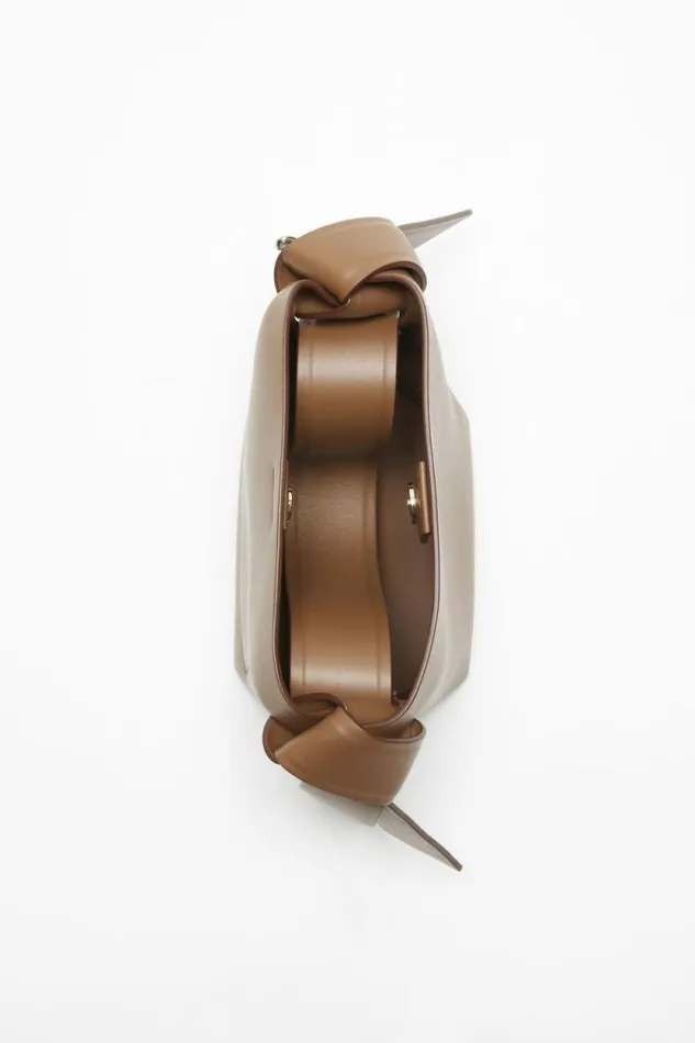 Acne Studios Musubi Micro Tote Camel Brown Woman Bags