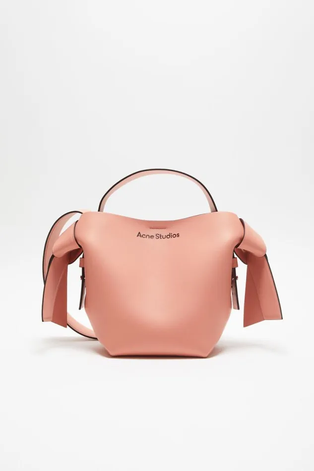Acne Studios Musubi Mini Shoulder Bag Salmon Pink Man Bags