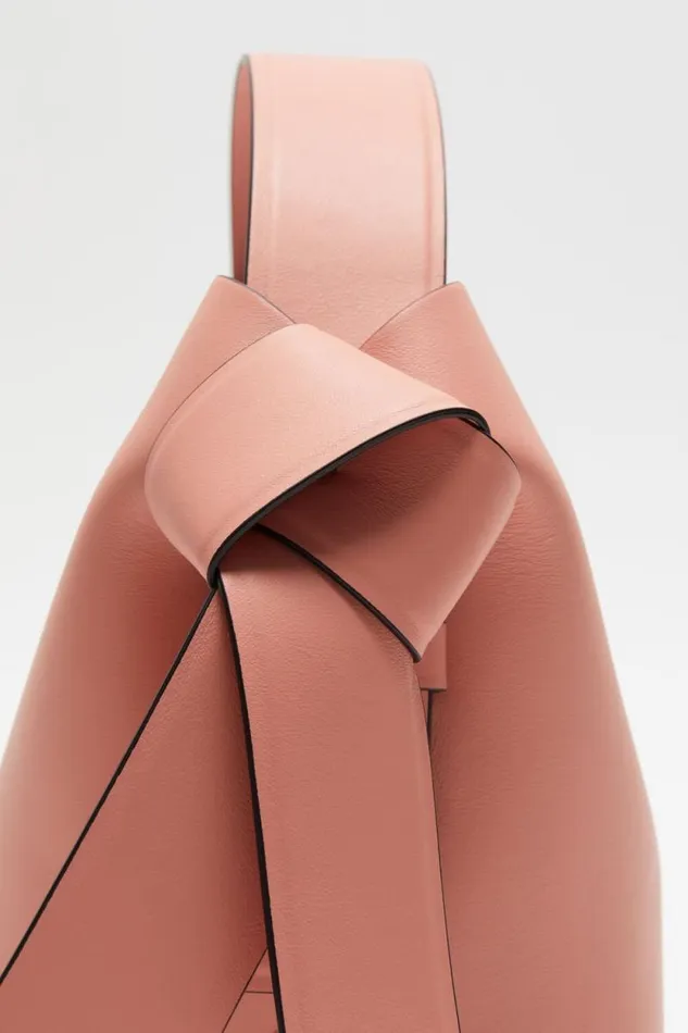 Acne Studios Musubi Mini Shoulder Bag Salmon Pink Man Bags
