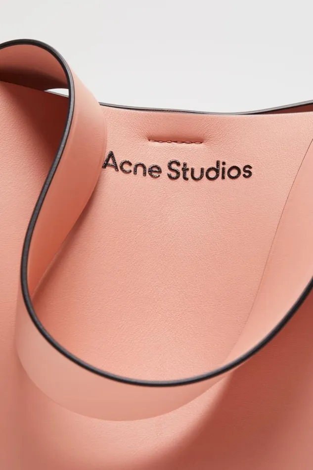 Acne Studios Musubi Mini Shoulder Bag Salmon Pink Man Bags
