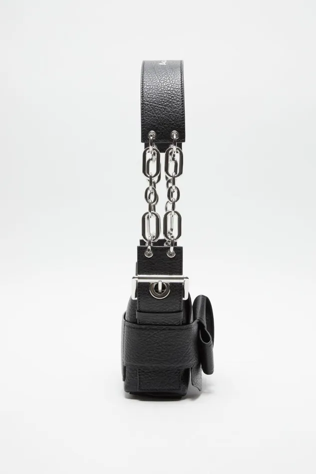 Acne Studios Musubi Shoulder Bag Black Man Bags