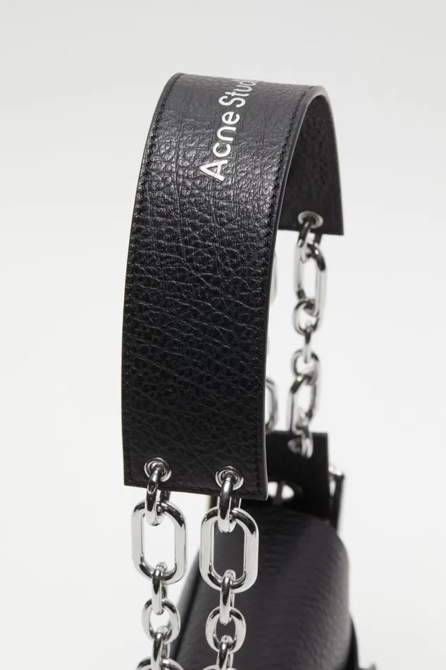 Acne Studios Musubi Shoulder Bag Black Man Bags