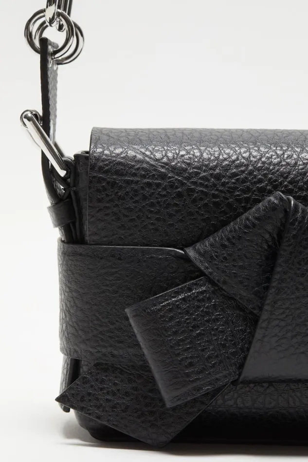 Acne Studios Musubi Shoulder Bag Black Man Bags