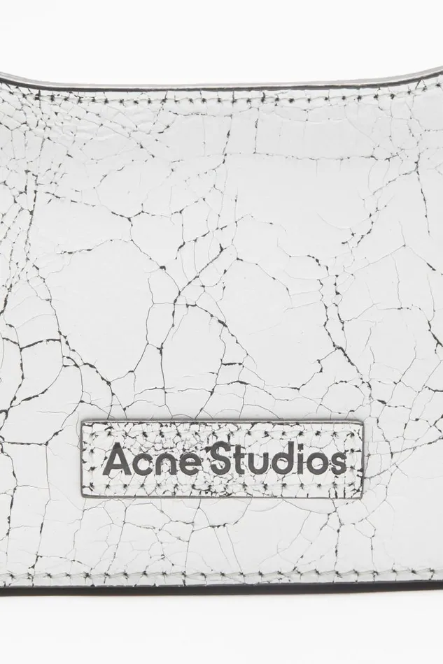 Acne Studios Platt Micro Shoulder Bag White Woman Bags