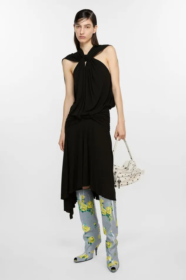 Acne Studios Sleeveless Dress Black Woman Dresses