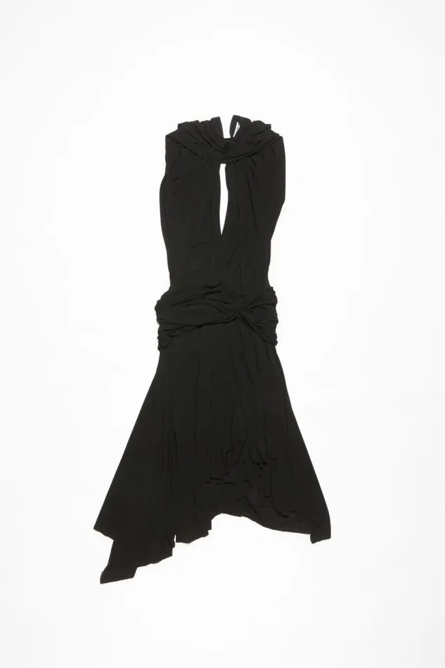 Acne Studios Sleeveless Dress Black Woman Dresses