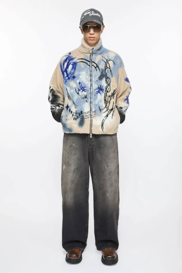 Acne Studios Super Baggy Fit Jeans 8211 2023M Black Man Jeans