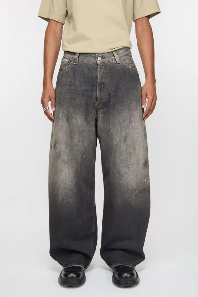 Acne Studios Super Baggy Fit Jeans 8211 2023M Black Man Jeans