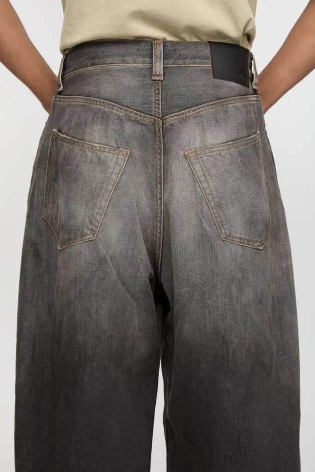 Acne Studios Super Baggy Fit Jeans 8211 2023M Black Man Jeans