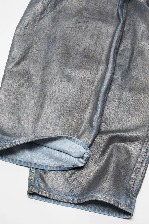 Acne Studios Super Baggy Fit Jeans 8211 2023M Silverblue Woman Jeans