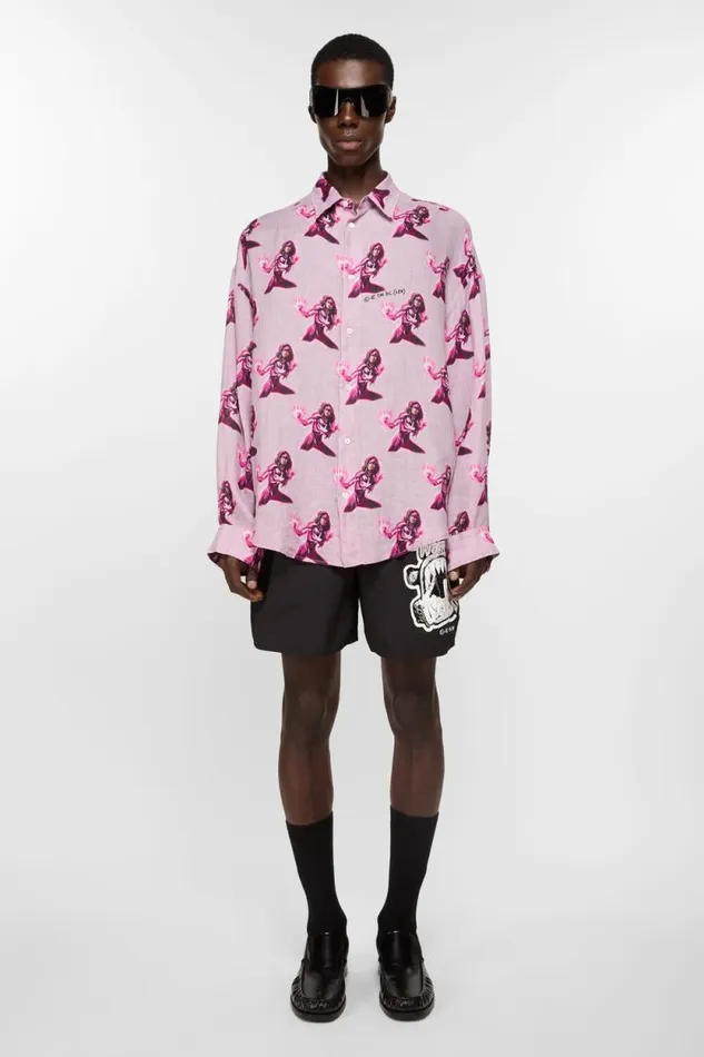 Acne Studios Swim Shorts Black Man Shorts