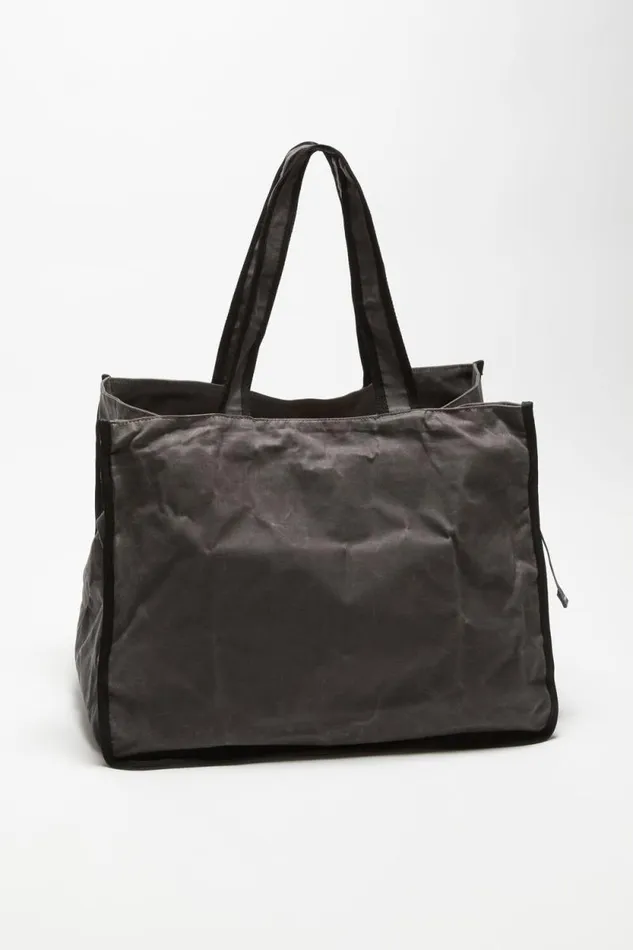 Acne Studios Tote Bag Greyblack Man Bags