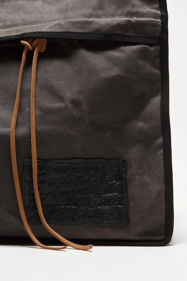 Acne Studios Tote Bag Greyblack Man Bags