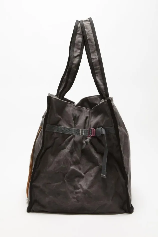 Acne Studios Tote Bag Greyblack Man Bags