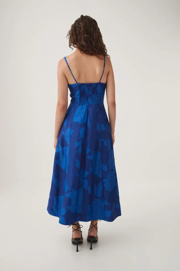 Aje Dresses Belonging Flared Midi Dress Electric Rose 8211 Women Aje Dresses Belonging Flared Midi Dress Electric Rose 8211 Women