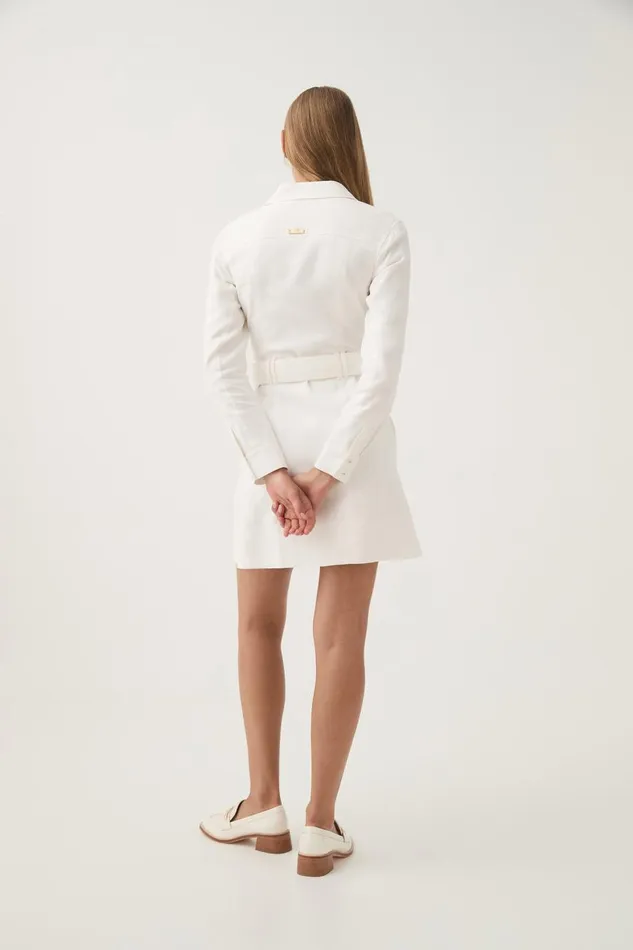 Aje Dresses Cohort Mini Dress Ivory 8211 Women Aje Dresses Cohort Mini Dress Ivory 8211 Women