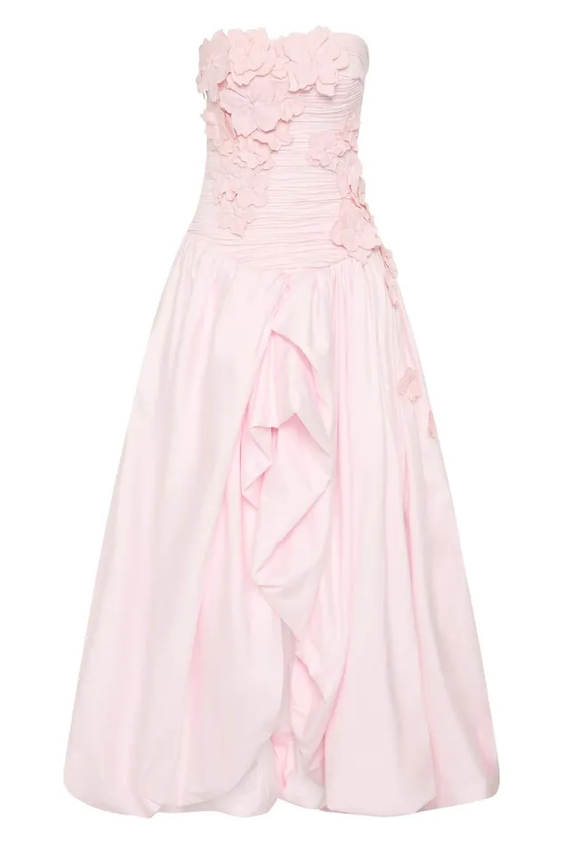 Aje Dresses Splendour Flower Gown Pastel Pink 8211 Women Aje Dresses Splendour Flower Gown Pastel Pink 8211 Women