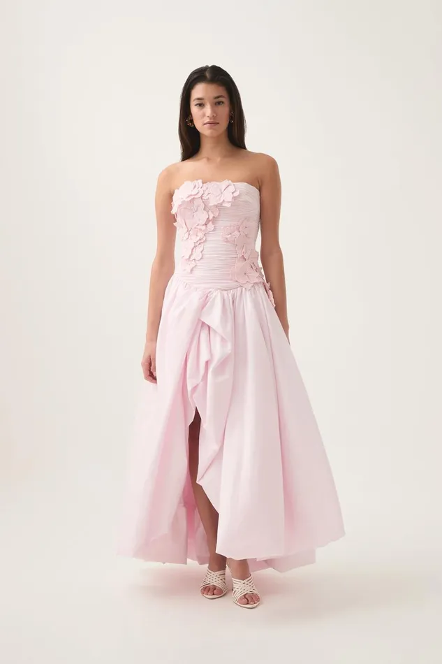 Aje Dresses Splendour Flower Gown Pastel Pink 8211 Women Aje Dresses Splendour Flower Gown Pastel Pink 8211 Women