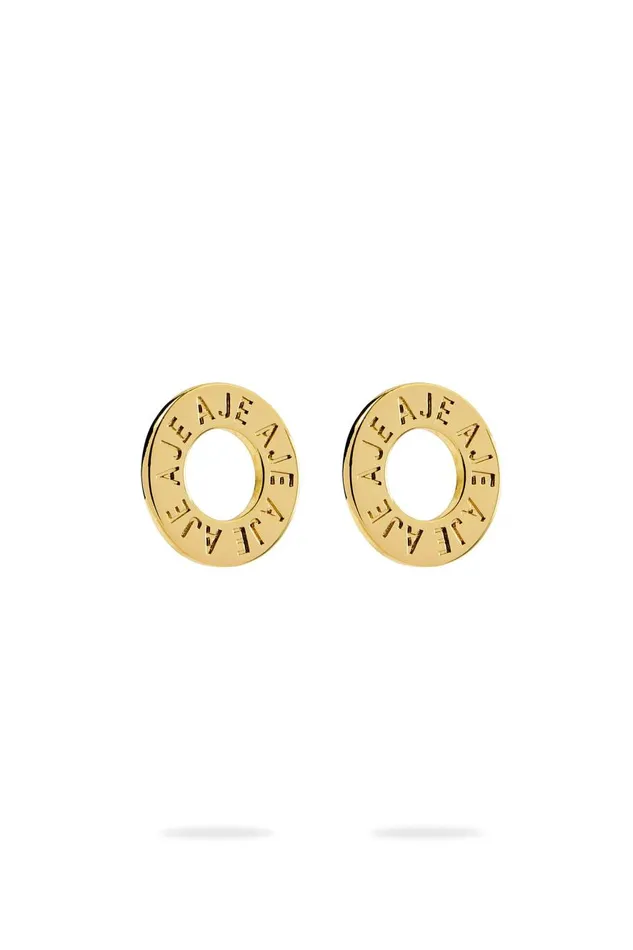 Aje Jewelry Celia Logo Stud Gold 8211 Women Aje Jewelry Celia Logo Stud Gold 8211 Women