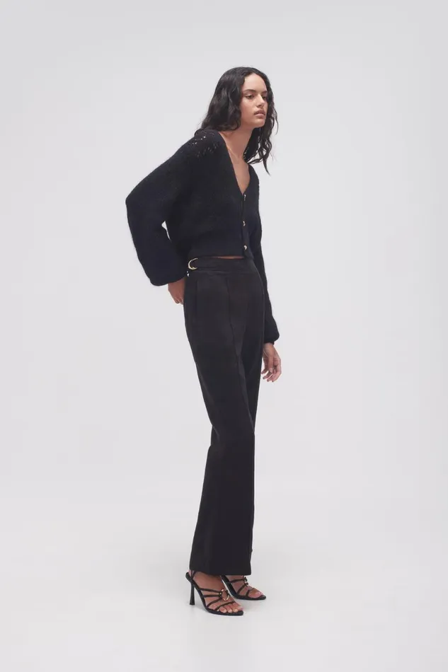 Aje Matching Sets Elements Flared Pant Black 8211 Women