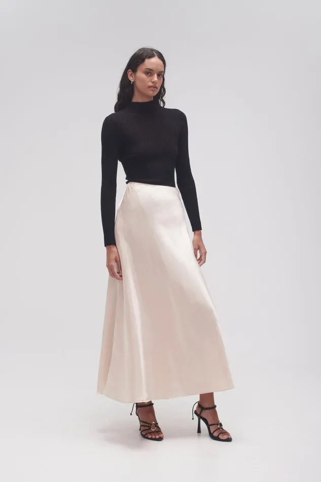 Aje Matching Sets Moonglade Bias Maxi Skirt Coconut Cream 8211 Women