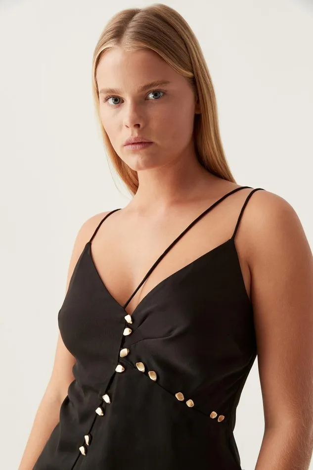 Aje Matching Sets Riddle Button Down Top Black 8211 Women Aje Matching Sets Riddle Button Down Top Black 8211 Women