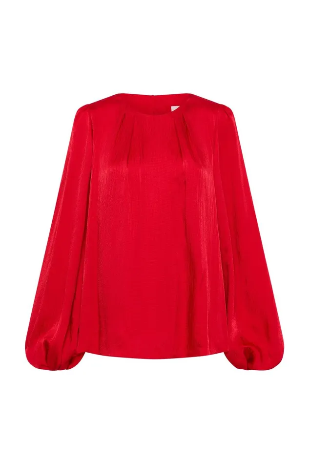 Aje Matching Sets Riya Blouse Scarlet Red 8211 Women Aje Matching Sets Riya Blouse Scarlet Red 8211 Women