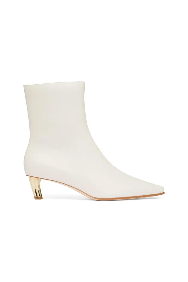 Aje Shoes Nora Slim Boot Ivory 8211 Women