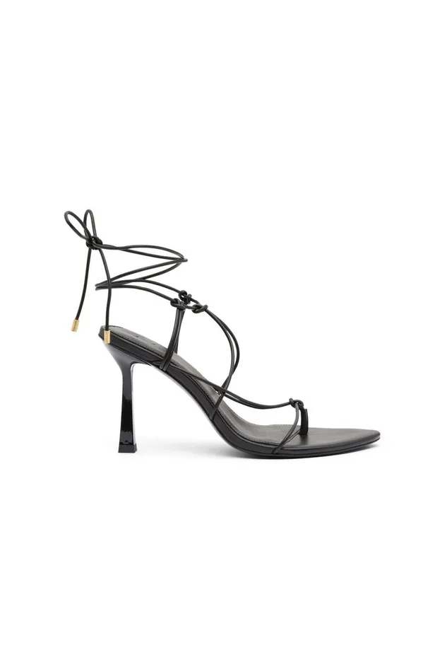 Aje Shoes Saffron Strappy Heel Black 8211 Women