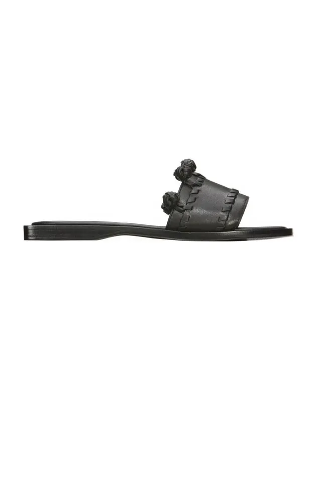 Aje Shoes Tessellate Slide Black 8211 Women