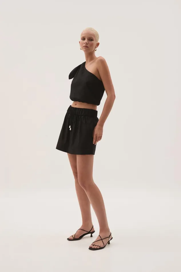 Aje Skirts Airlie Mini Skirt Black 8211 Women
