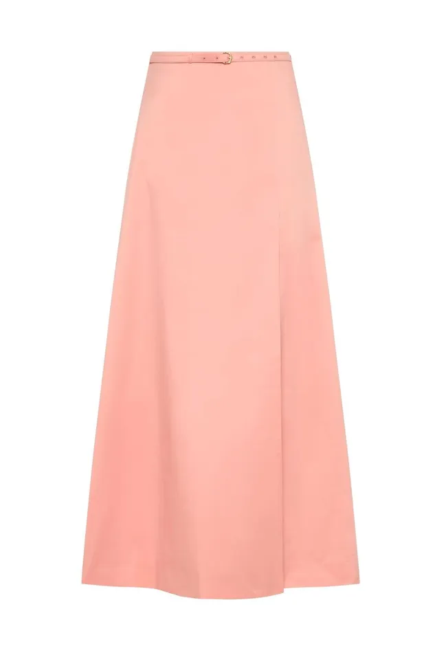 Aje Skirts Etta Maxi Skirt Washed Coral 8211 Women
