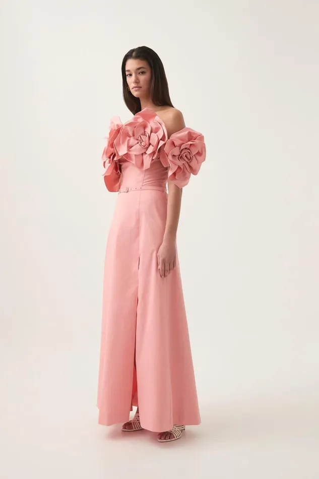 Aje Skirts Etta Maxi Skirt Washed Coral 8211 Women