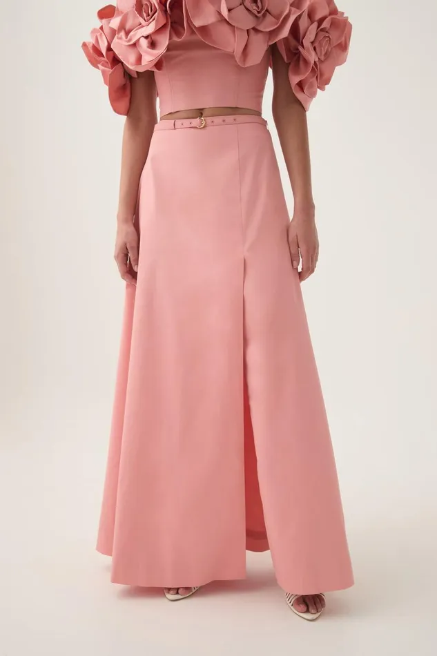 Aje Skirts Etta Maxi Skirt Washed Coral 8211 Women