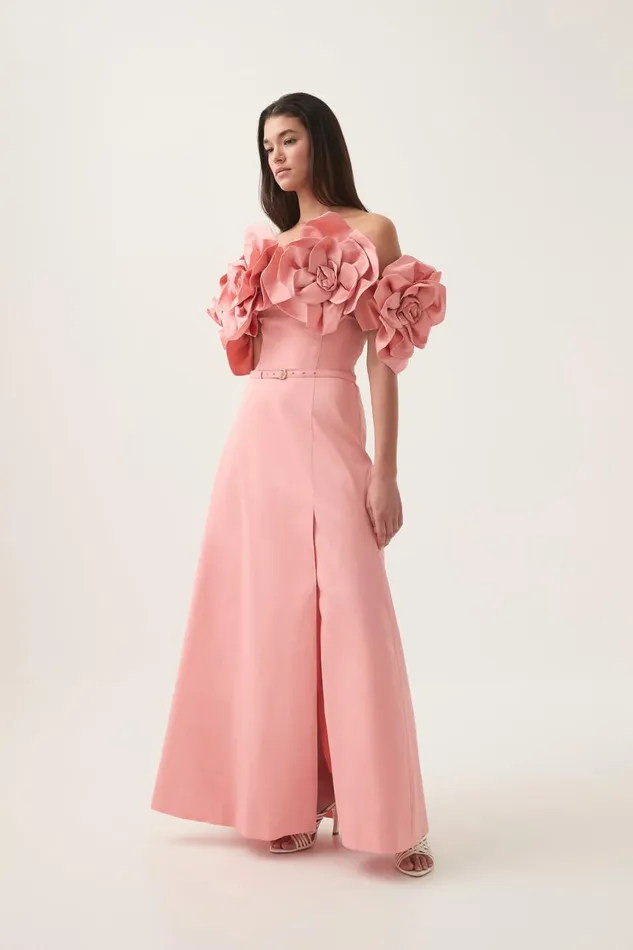 Aje Skirts Etta Maxi Skirt Washed Coral 8211 Women