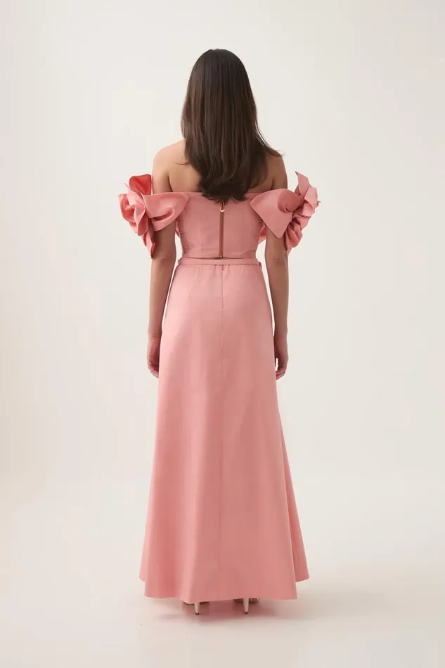 Aje Skirts Etta Maxi Skirt Washed Coral 8211 Women