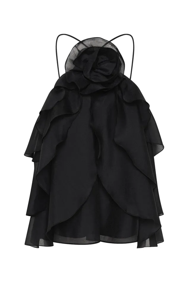 Aje Tops Pandorea Layered Top Black 8211 Women Aje Tops Pandorea Layered Top Black 8211 Women