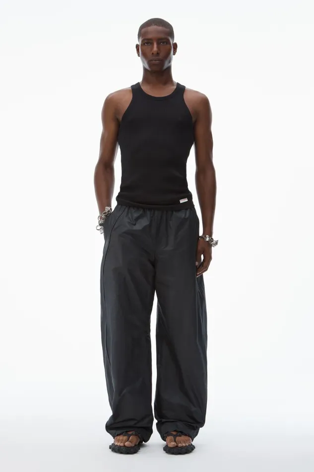 Alexander Wang Bottoms Men Track Pant With Piping