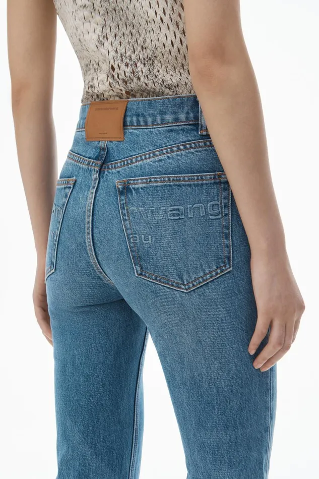 Alexander Wang Denim Women HighRise Stovepipe Jeans